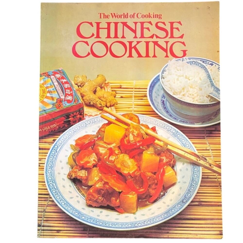 VTG 1977 World of Cooking, Chinese Cooking Book, by Isabel Moore, PB